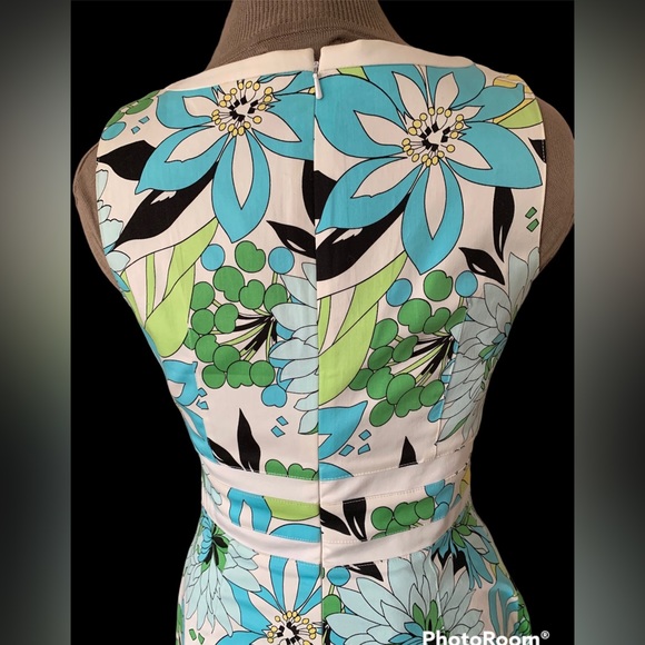 Willi Smith floral print A-line dress - Picture 4 of 5